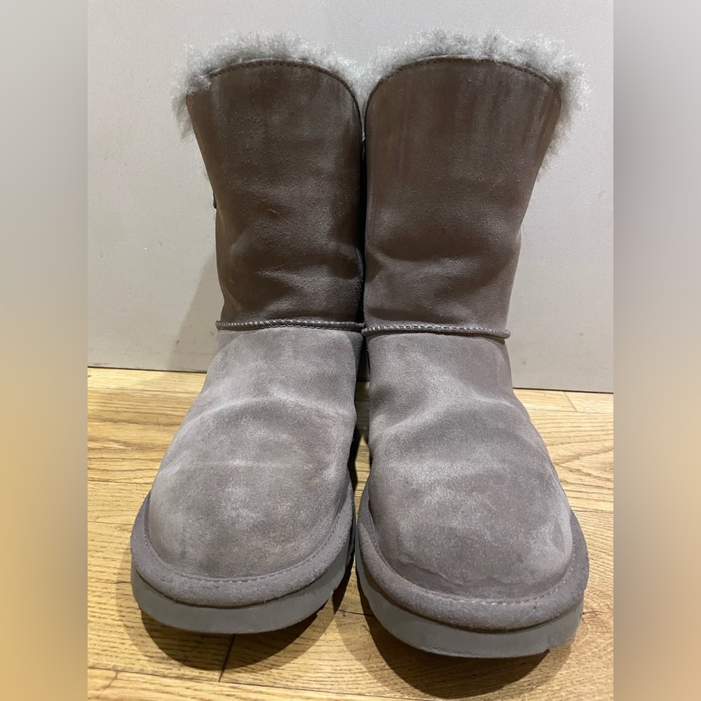 Ugg Constantine Classic Short Boots Charcoal Grey Size 8